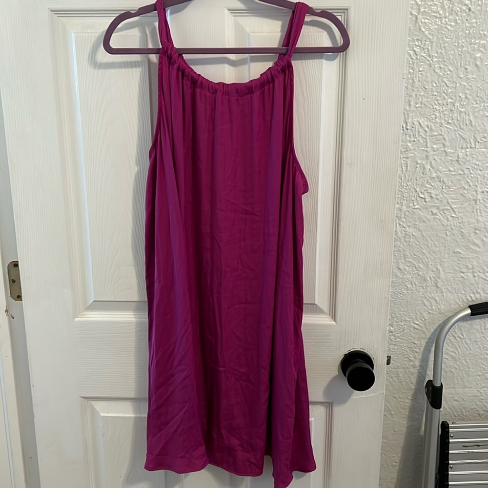 Purple dress
